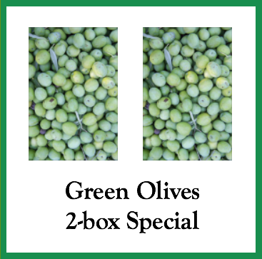 Green Olives 2-box Special